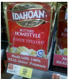 Idahoan Potatoes 